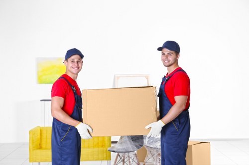 Removal crew preparing for a same day move in Wandsworth