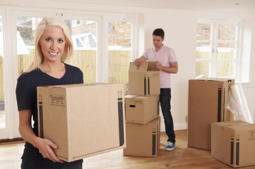 Payment and booking confirmation for removal services