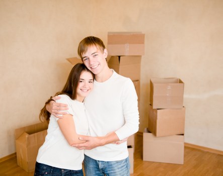 Team preparing furniture for removals in Wandsworth property