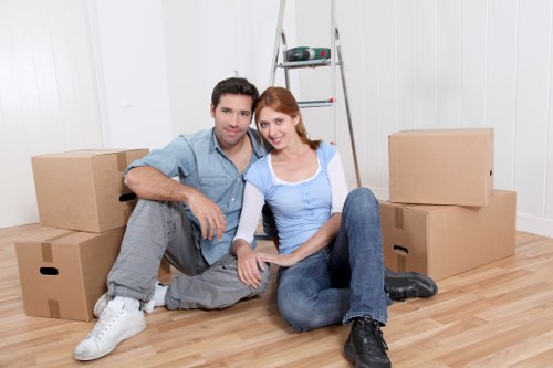 Furniture pick-up and careful van loading service