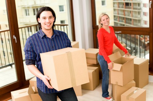 Business packing and transport setup for office relocation services in Wandsworth